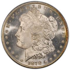 1878 7TF Reverse of 1878 PCGS MS65