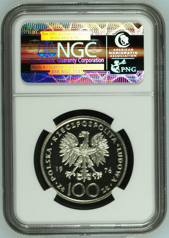 POLAND 1980 MW 200 ZLOTYCH NGC PF67 ULTRA CAMEO