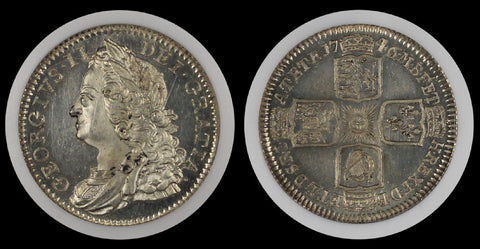 Great Britain 1746 SHILLING NGC PF63