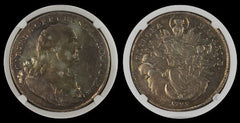 German States BAVARIA 1795 TALER NGC AU DETAILS