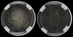 Great Britain 1745 (LIMA) 1 SHILLING NGC AU55