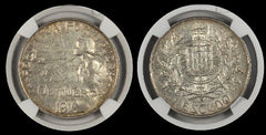 PORTUGAL 1910 1 ESUDO NGC AU58