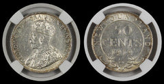 NEWFOUNDLAND 1919 C 50 CENTS NGC AU58