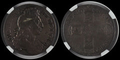 Great Britain 1696 CROWN NGC VG8