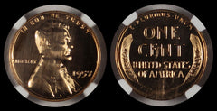 1957 LINCOLN CENT NGC PF 69 RD