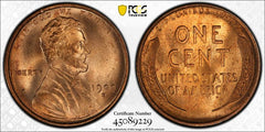 1909 S LINCOLN CENT PCGS MS66RD