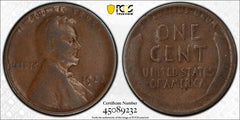 1922 D LINCOLN CENT WEAK D PCGS F12