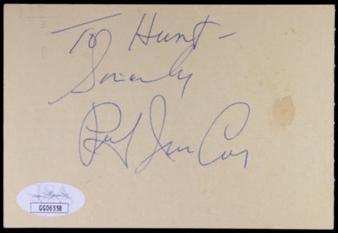 Irwin Corey Signed Cut