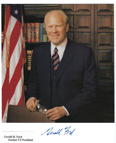 Gerald Ford Signed Photograph