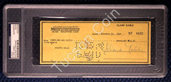 Clark Gable Signed Check