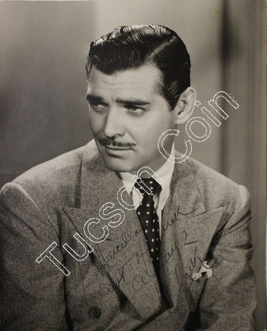 Clark Gable Signed Photo