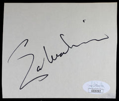 Ed Muskie Signed Cut