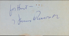 Harry Reasoner Signed Cut