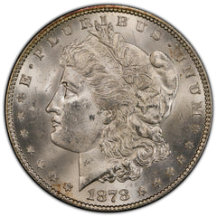 1878 7/8TF $1 PCGS MS63 Strong