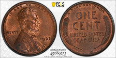 1923 S LINCOLN CENT PCGS MS63RB