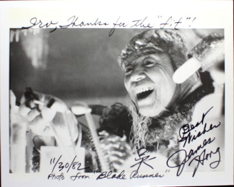 James Hong signed B&W photo