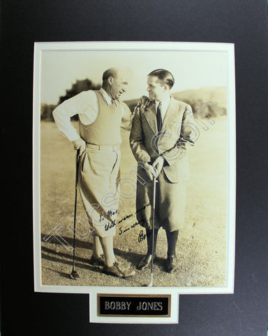 Bobby Jones Signed 8 x 10 Photograph