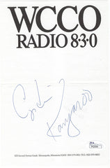 Captain Kangaroo Signed Cut