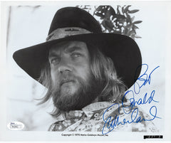 Donald Sutherland Signed Black & White Photo