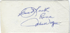 John Wayne Signed Napkin